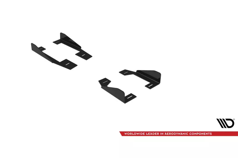 Maxton Design Street Pro Seitenschweller-Flaps für BMW 2 Coupe M-Paket / M240i G42 Hochglanz schwarz – Ansicht 4