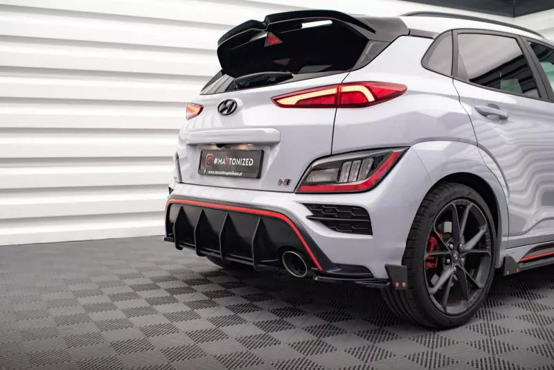 Maxton Design Street Pro Heckdiffusor für Hyundai Kona N Mk1 Schwarz – Ansicht 2