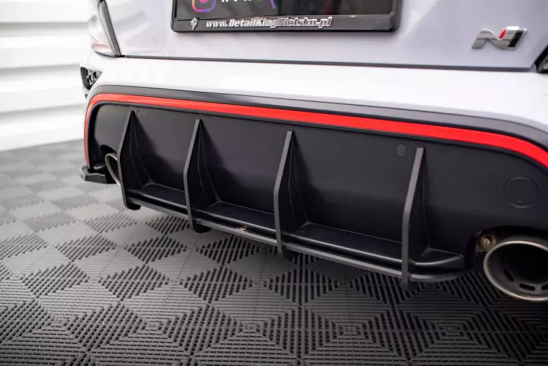 Maxton Design Street Pro Heckdiffusor für Hyundai Kona N Mk1 Schwarz – Ansicht 3