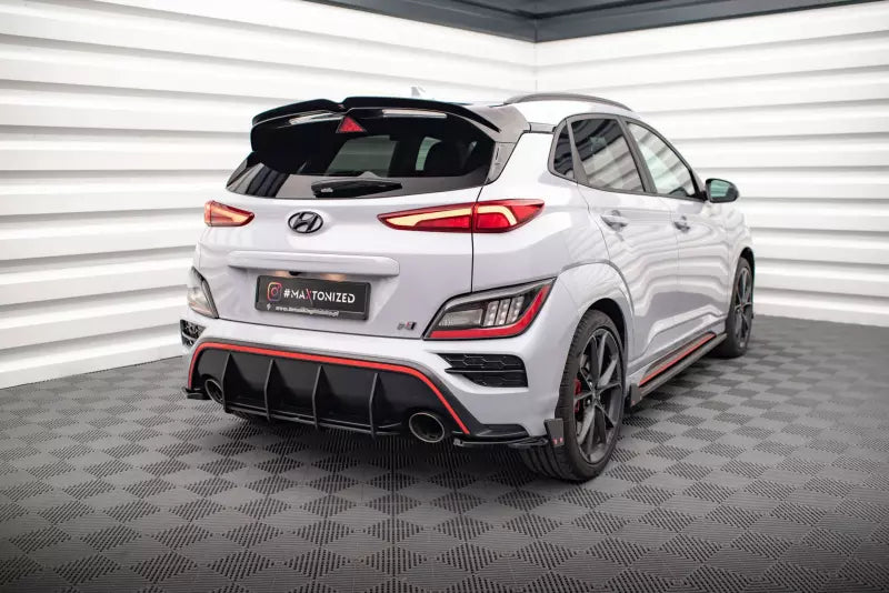 Maxton Design Street Pro Heckdiffusor für Hyundai Kona N Mk1 Schwarz – Ansicht 4