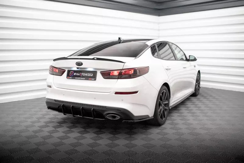 Maxton Design Street Pro Heckdiffusor für Kia Optima Mk4 Facelift Schwarz – Ansicht 2