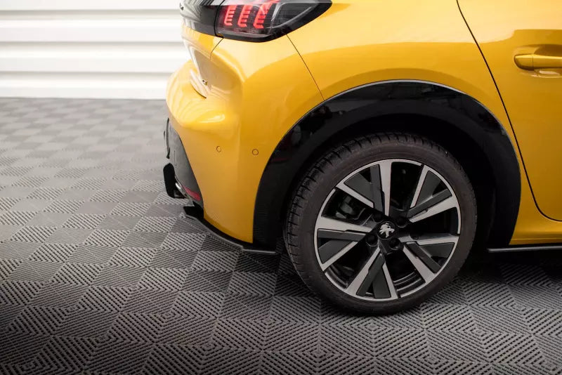 Maxton Design Street Pro Heckdiffusor für Peugeot 208 GT Mk2 Schwarz – Ansicht 4