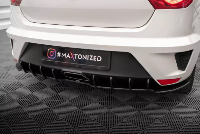 Maxton Design Street Pro Heckdiffusor für Seat Ibiza Sport Coupe Mk4 Schwarz – Ansicht 2