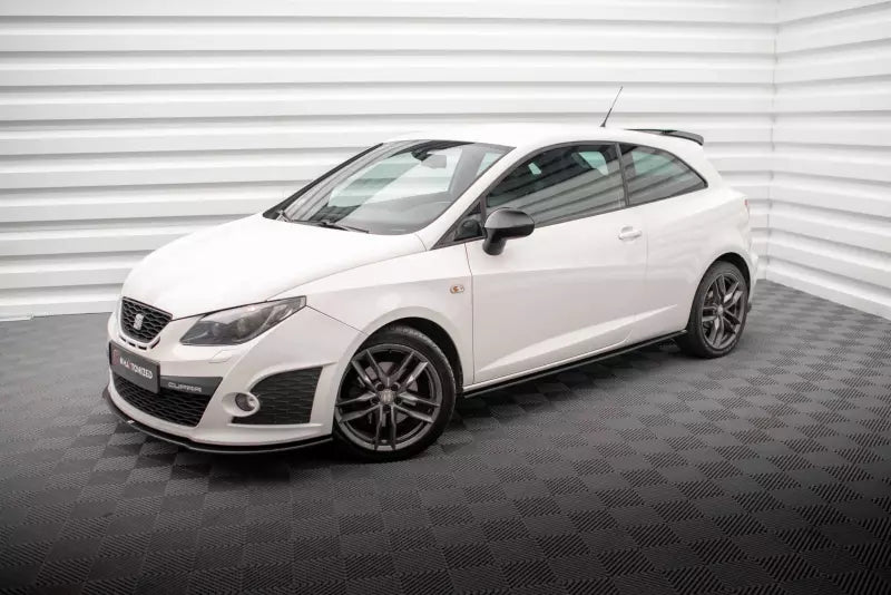 Maxton Design Street Pro Seitenschweller (Paar) für Seat Ibiza Sport Coupe Mk4 schwarz matt – Ansicht 2