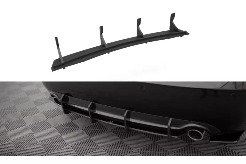Maxton Design Street Pro Heckdiffusor für Audi A4 S-Line B7 – Ansicht 2