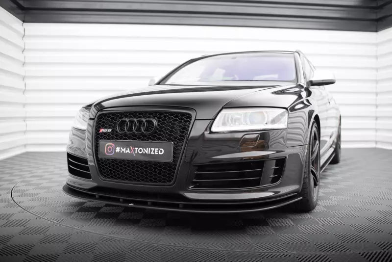 Maxton Design Street Pro Frontlippe für Audi RS6 Avant C6 – Ansicht 3