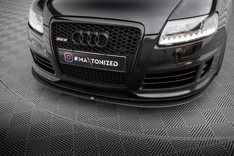 Maxton Design Street Pro Frontlippe für Audi RS6 Avant C6 – Ansicht 4