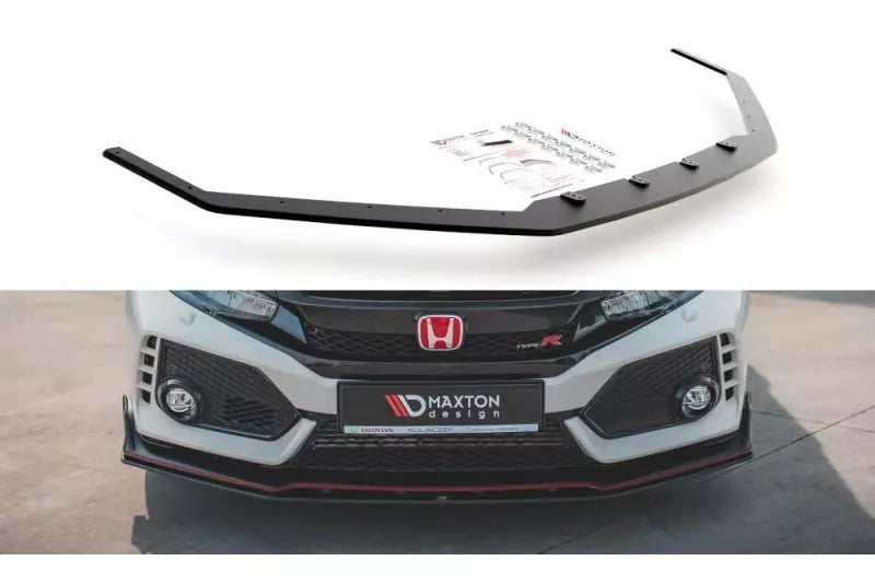 Maxton Design Street Pro Frontlippe V.3 für Honda Civic Type-R (FK8) – Ansicht 1