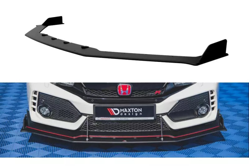 Maxton Design Street Pro Frontlippe für Honda Civic Type-R (FK8) – Ansicht 1