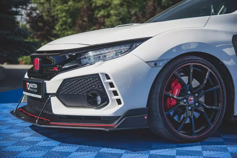 Maxton Design Street Pro Frontlippe für Honda Civic Type-R (FK8) – Ansicht 2