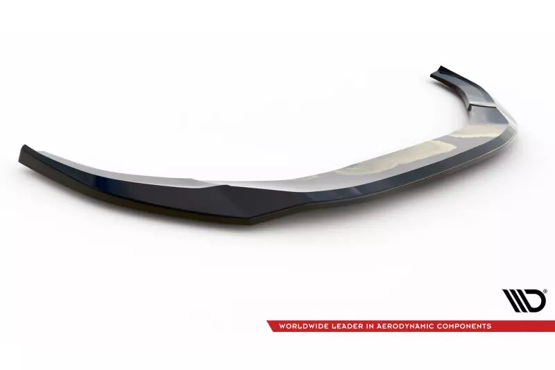 Maxton Design Frontlippe V.2 für Audi A4 Competition B9 Hochglanz schwarz – Ansicht 4