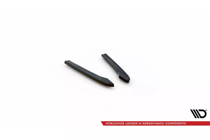Maxton Design Diffusor Flaps für Audi A4 Competition B9 Hochglanz schwarz – Ansicht 4