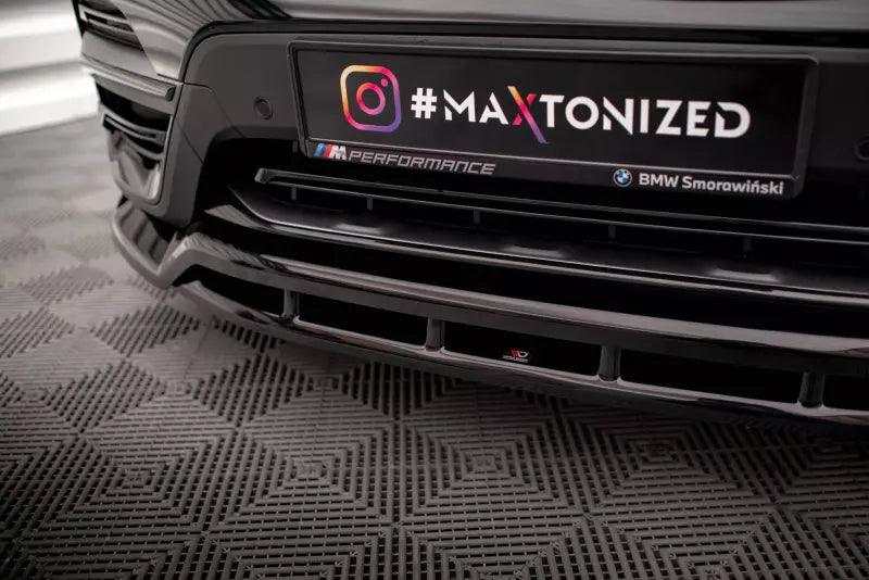 Maxton Design Frontlippe für BMW X3 G01 Hochglanz schwarz – Ansicht 3