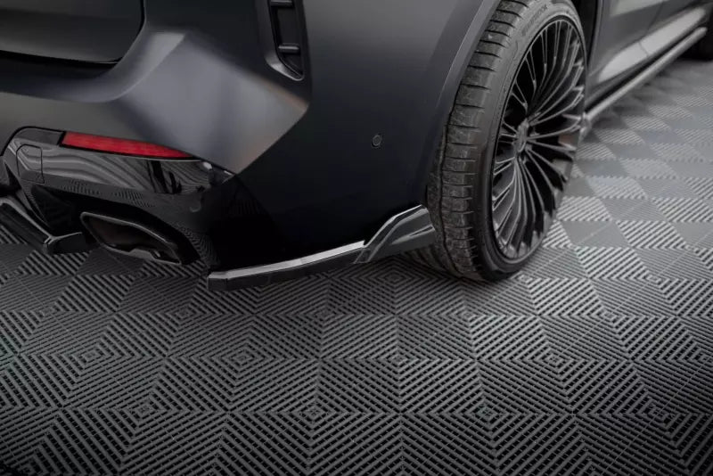 Maxton Design Diffusor Flaps für BMW X3 M-Paket G01 Facelift Hochglanz schwarz – Ansicht 1
