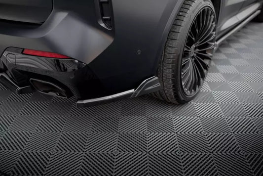 Maxton Design Diffusor Flaps für BMW X3 M-Paket G01 Facelift Hochglanz schwarz – Ansicht 1