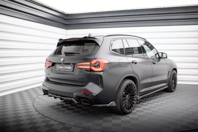 Maxton Design Diffusor Flaps für BMW X3 M-Paket G01 Facelift Hochglanz schwarz – Ansicht 2