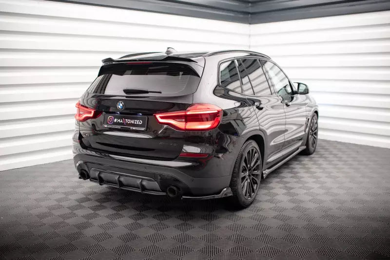 Maxton Design Diffusor Flaps für BMW X3 G01 Hochglanz schwarz – Ansicht 2