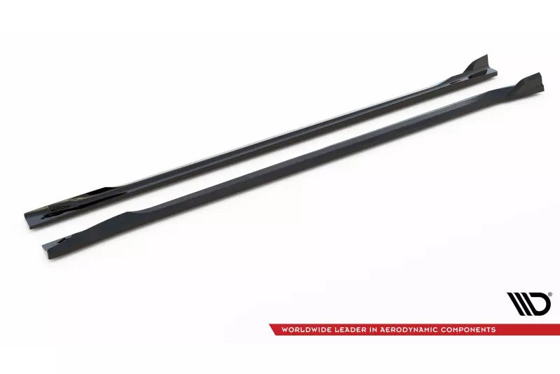 Maxton Design Seitenschweller (Paar) für BMW X3 G01 Hochglanz schwarz – Ansicht 4