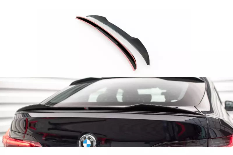 Maxton Design Heckspoiler Lippe für BMW X4 M-Paket G02 Hochglanz schwarz – Ansicht 2