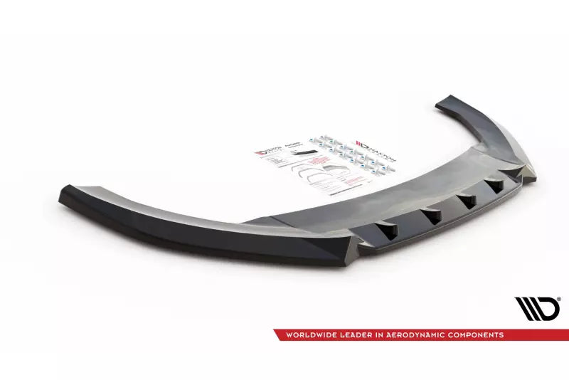 Maxton Design Frontlippe für Cupra Leon Hochglanz schwarz – Ansicht 3