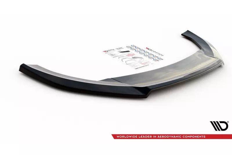 Maxton Design Frontlippe V.2 für Cupra Leon Hochglanz schwarz – Ansicht 3