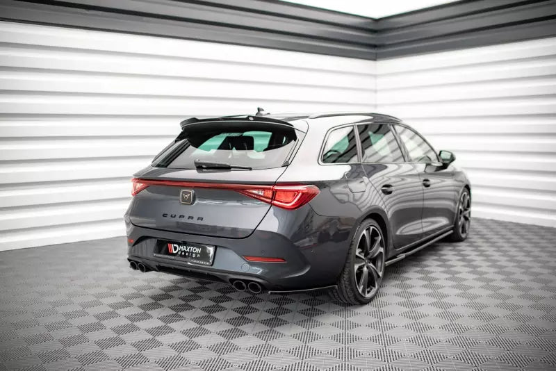 Maxton Design Diffusor Flaps für Cupra Leon ST Hochglanz schwarz – Ansicht 2