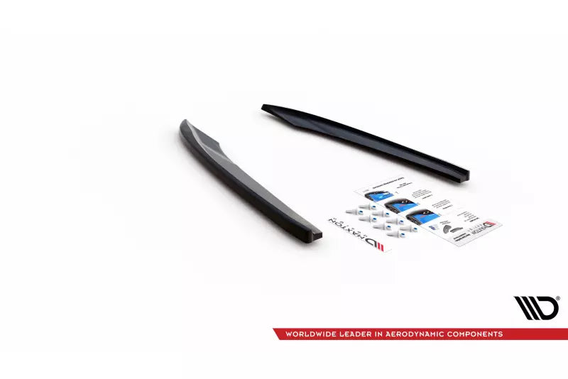 Maxton Design Diffusor Flaps für Cupra Leon ST Hochglanz schwarz – Ansicht 4