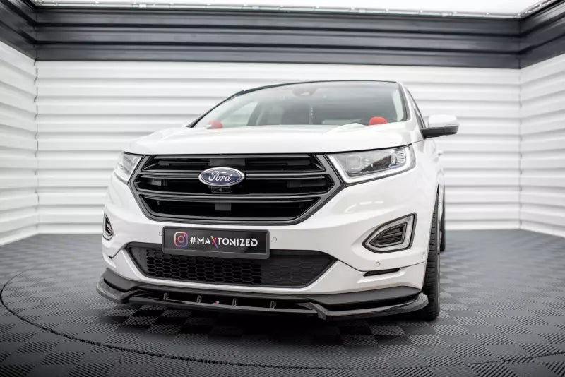 Maxton Design Frontlippe für Ford Edge Sport Mk2 Hochglanz schwarz – Ansicht 1