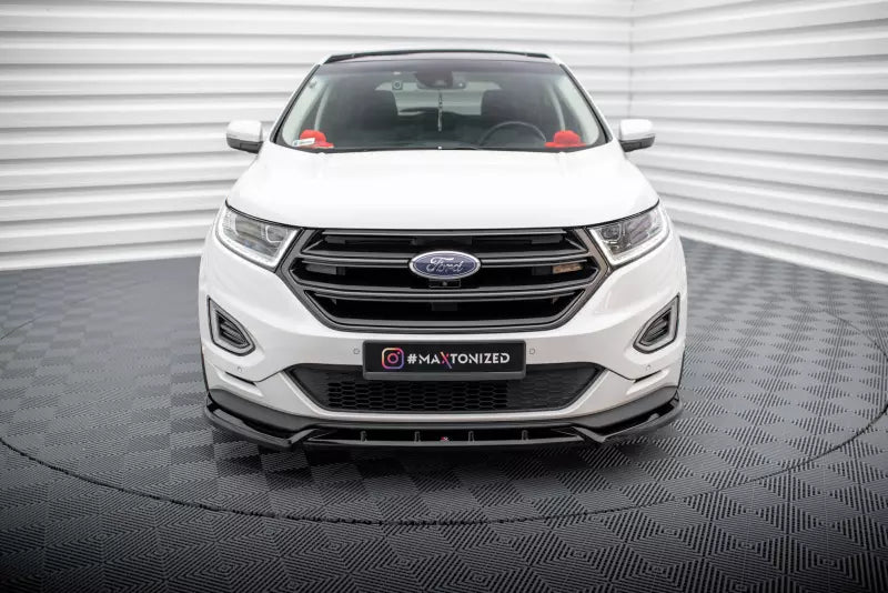 Maxton Design Frontlippe für Ford Edge Sport Mk2 Hochglanz schwarz – Ansicht 2