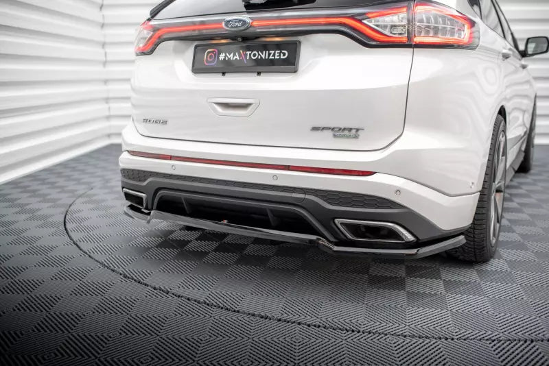 Maxton Design Heckdiffusor DTM Look für Ford Edge Sport Mk2 Hochglanz schwarz – Ansicht 1