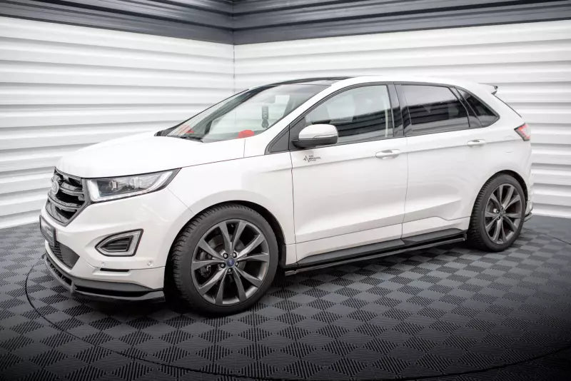 Maxton Design Seitenschweller (Paar) für Ford Edge Sport Mk2 Hochglanz schwarz – Ansicht 2