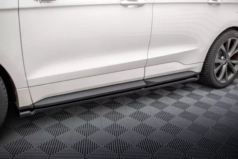 Maxton Design Seitenschweller (Paar) für Ford Edge Sport Mk2 Hochglanz schwarz – Ansicht 3