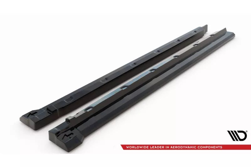Maxton Design Seitenschweller (Paar) für Ford Edge Sport Mk2 Hochglanz schwarz – Ansicht 4