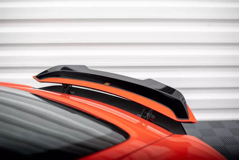 Maxton Design Heckspoiler Lippe für Porsche 718 Cayman 982c Hochglanz schwarz – Ansicht 3