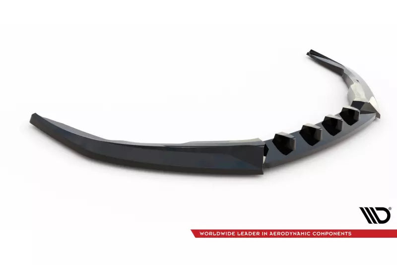 Maxton Design Frontlippe für Porsche 718 Cayman 982c Hochglanz schwarz – Ansicht 4