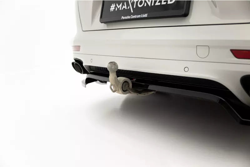 Maxton Design Heckdiffusor DTM Look für Porsche Panamera E-Hybrid 971 Facelift Hochglanz schwarz – Ansicht 2
