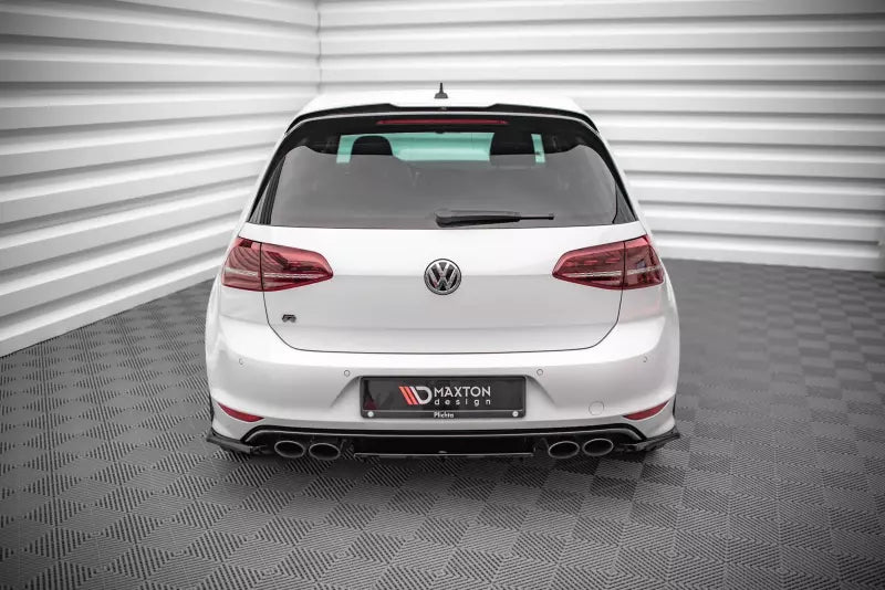 Maxton Design Diffusor Flaps V.3 für Volkswagen Golf 7 R Hochglanz schwarz – Ansicht 2