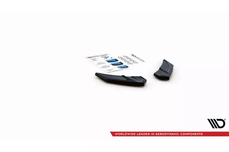 Maxton Design Diffusor Flaps V.3 für Volkswagen Golf 7 R Hochglanz schwarz – Ansicht 4