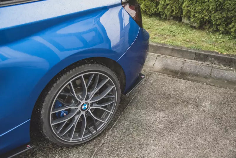 Maxton Design Street Pro Diffusor Flaps für BMW M135i F20 schwarz matt – Ansicht 4