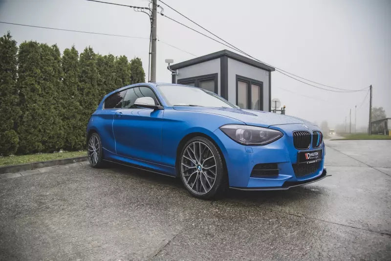 Maxton Design Street Pro Seitenschweller (Paar) für BMW 1er F21 M135i / M140i / M-Paket schwarz matt – Ansicht 2