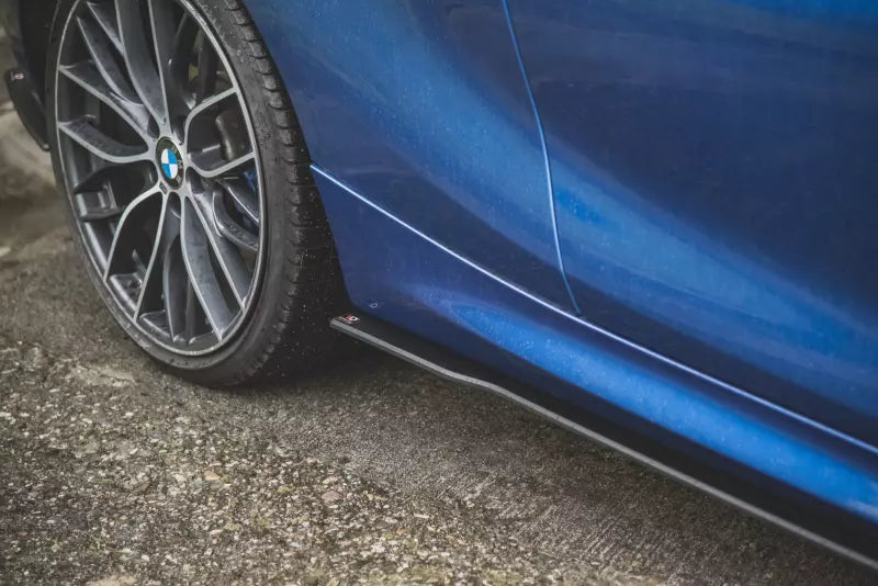 Maxton Design Street Pro Seitenschweller (Paar) für BMW 1er F21 M135i / M140i / M-Paket schwarz matt – Ansicht 3