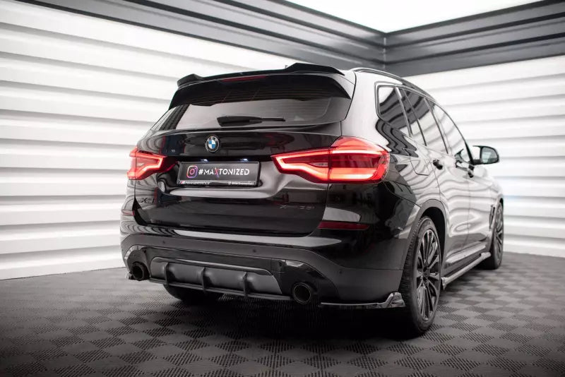 Maxton Design Street Pro Heckdiffusor für BMW X3 G01 Schwarz – Ansicht 3