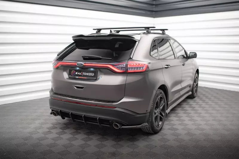 Maxton Design Street Pro Heckdiffusor für Ford Edge Mk2 Schwarz – Ansicht 2