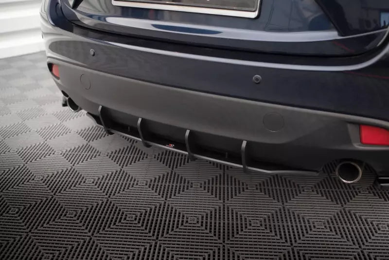 Maxton Design Street Pro Heckdiffusor für Mazda 3 Mk3 Schwarz – Ansicht 2