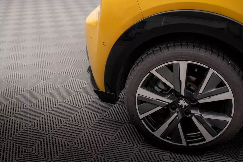Maxton Design Street Pro Heckdiffusor-Flaps für Peugeot 208 GT Mk2 Hochglanz schwarz – Ansicht 2