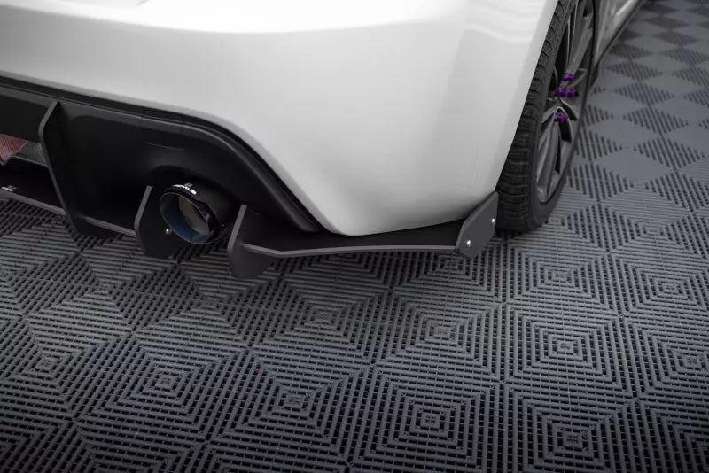 Maxton Design Street Pro Diffusor Flaps für Subaru BRZ Mk1 Facelift schwarz matt – Ansicht 2