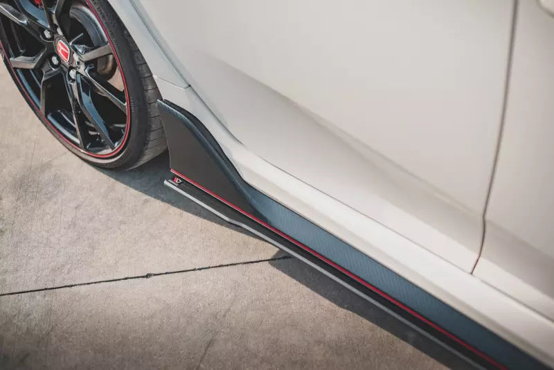 Maxton Design Street Pro Seitenschweller (Paar) V.3 für Honda Civic Type-R (FK8) – Ansicht 3