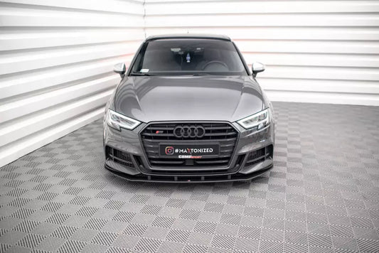 Maxton Design Street Pro Frontlippe für Audi S3 Sportback 8V Facelift – Ansicht 1