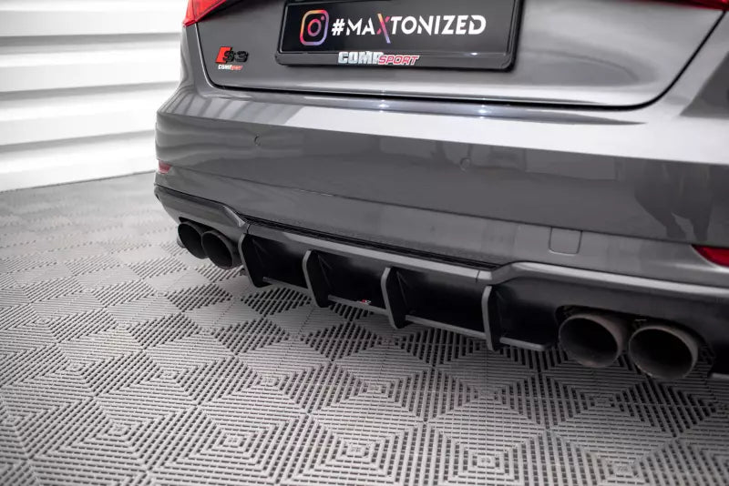 Maxton Design Street Pro Heckdiffusor für Audi S3 Sportback 8V Facelift – Ansicht 1