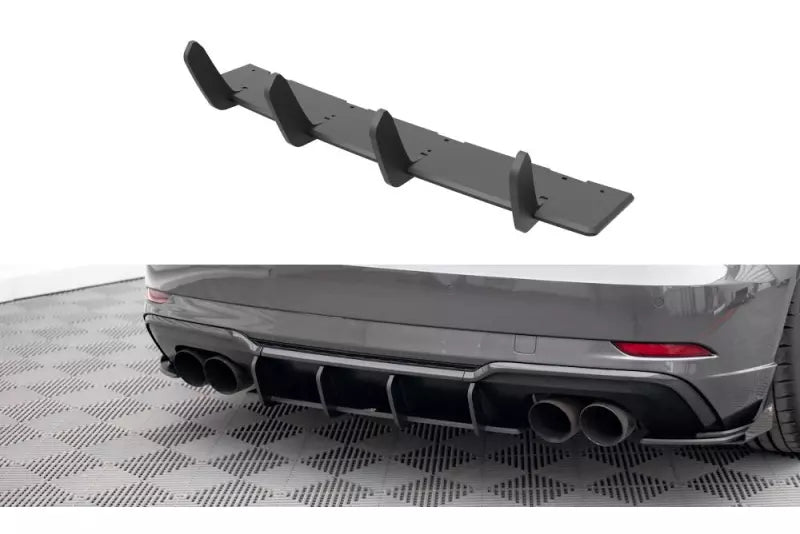 Maxton Design Street Pro Heckdiffusor für Audi S3 Sportback 8V Facelift – Ansicht 2